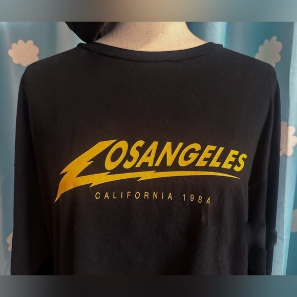 Los Angeles long sleeve tshirt thunderbolt- L - Picture 3 of 8